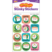 Sushi Sweet, Ginger scent Scratch 'n Sniff Stinky Stickers®*