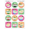 Trend Enterprises Totally Ramen, Green Onion scent Scratch 'n Sniff Stinky Stickers®*