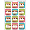 Trend Enterprises S'more Smiles, Chocolate scent Scratch 'n Sniff Stinky Stickers®*
