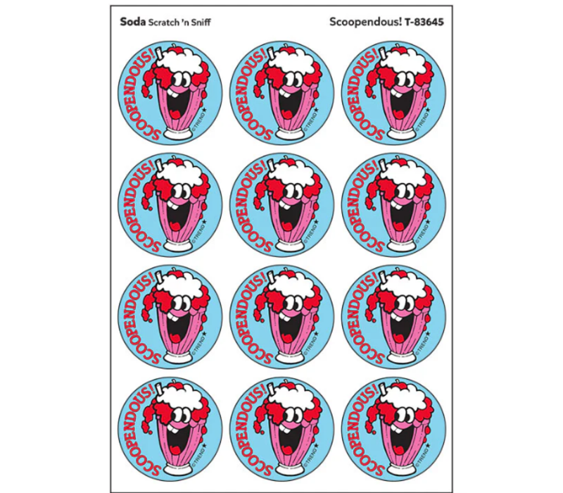 Scoopendous!, Soda scent Retro Scratch 'n Sniff Stinky Stickers®*