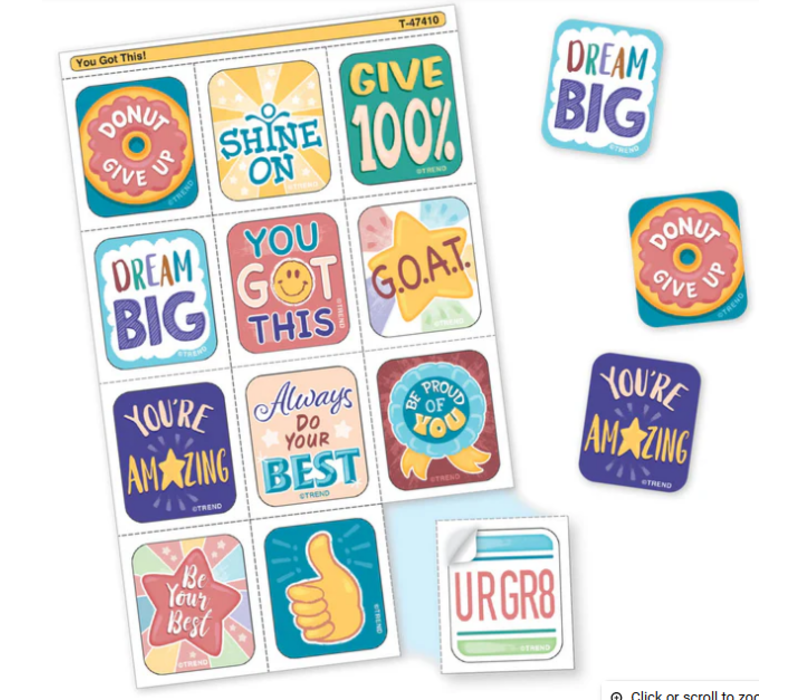You Got This! Tear & Share Stickers™*