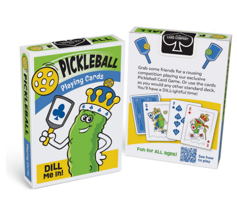 Pickleball Playing Cards (D)*