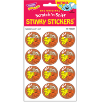 Hi! Leaves scent Retro Scratch 'n Sniff Stinky Stickers®*