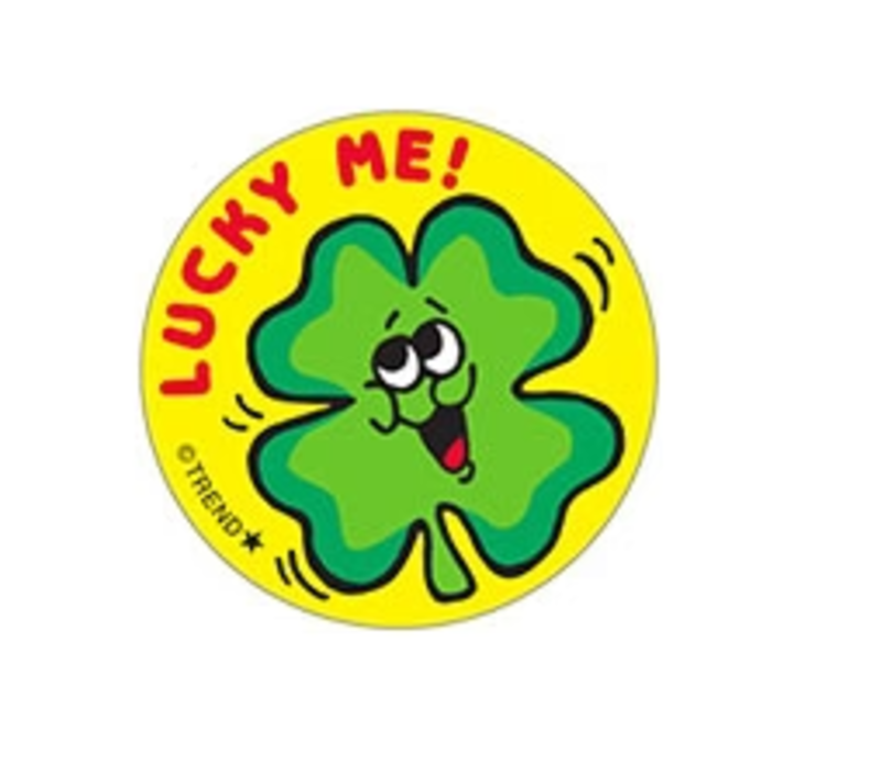 Lucky Me! Leaves scent Retro Scratch 'n Sniff Stinky Stickers®*
