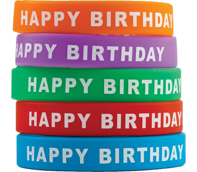 Happy Birthday Wristbands