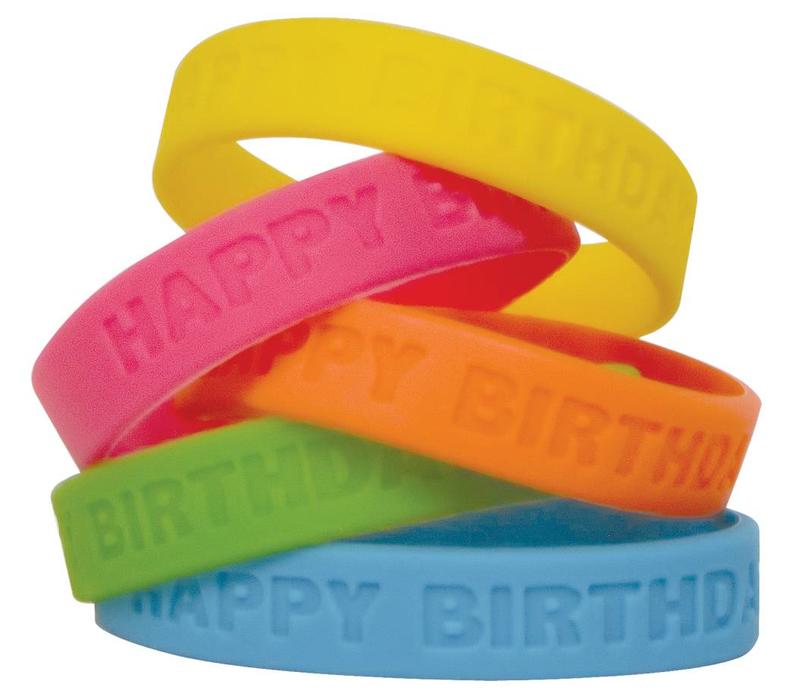 Happy Birthday 2 Wristbands*