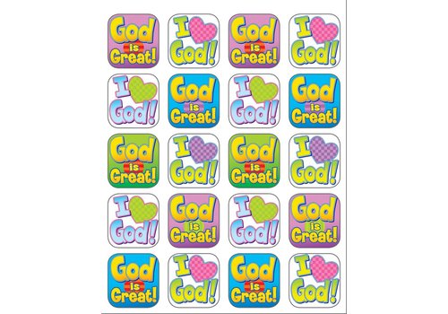 Teacher Created Resources God is Great Stickers