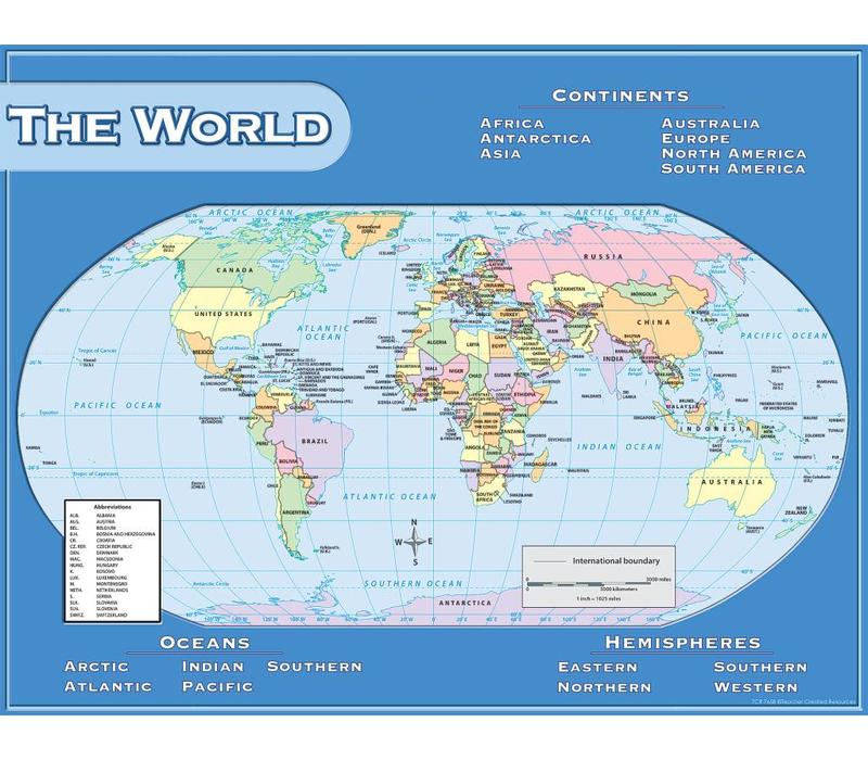 World Map Chart*