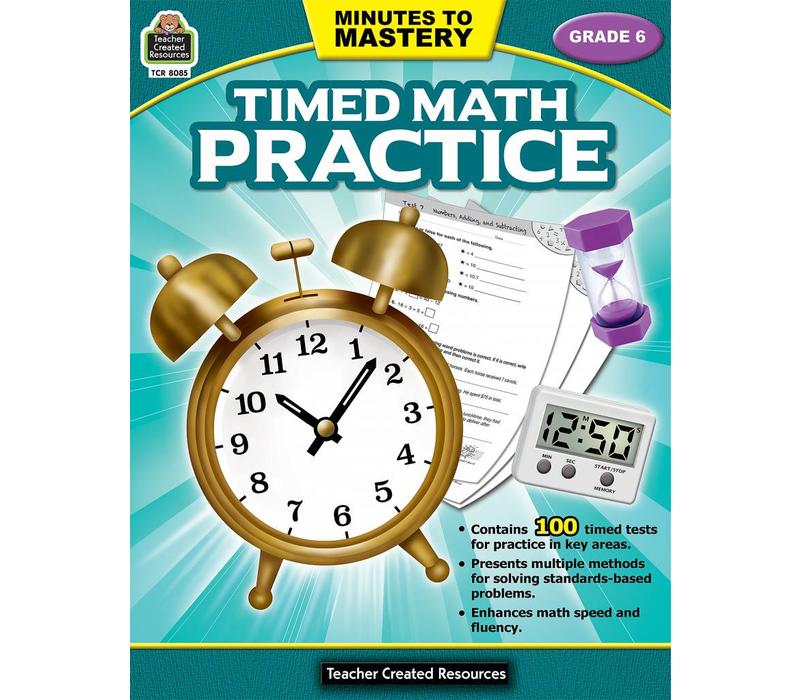 Minutes to Mastery - Timed Math Practice (Gr. 6)