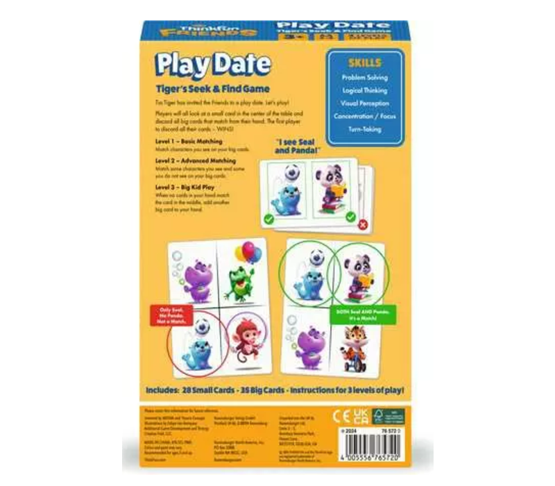 ThinkFun Friends: Play Date- Logic Game*
