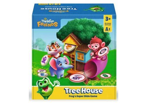 THINK FUN ThinkFun Friends: Tree House Frog's Super Slide Logic Game*