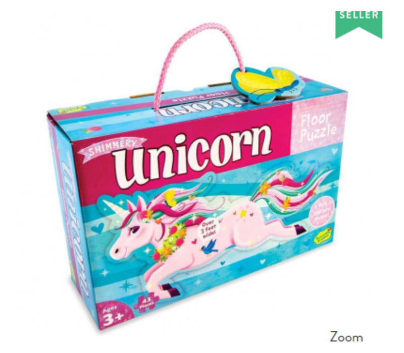 Floor Puzzle: Shimmery Unicorn*