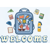 EUREKA S'Cool Era Welcome Bulletin Board Set*