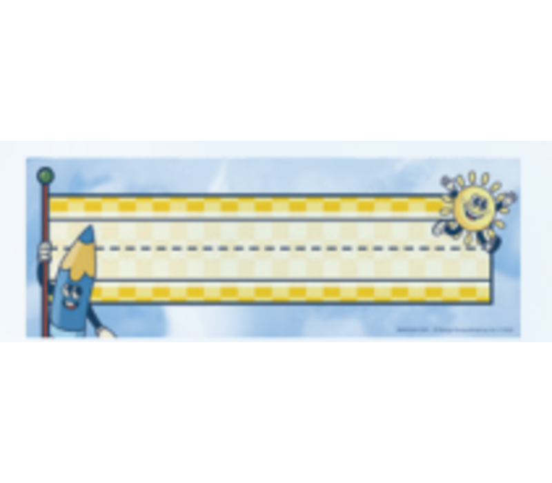 S'Cool Era Tented Nameplates (D)*