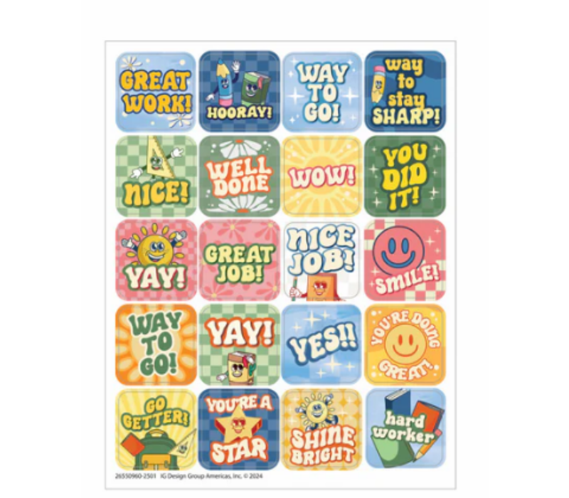 S'Cool Era Motivational Stickers (D)*