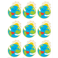 Earth Giant Stickers *