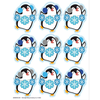 EUREKA Winter Penguins Giant Stickers*
