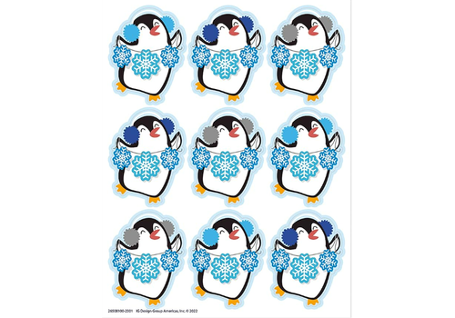 EUREKA Winter Penguins Giant Stickers*