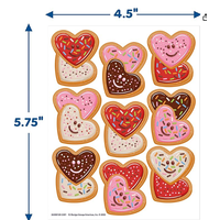 Love Valentine's Day Giant Stickers (D)*