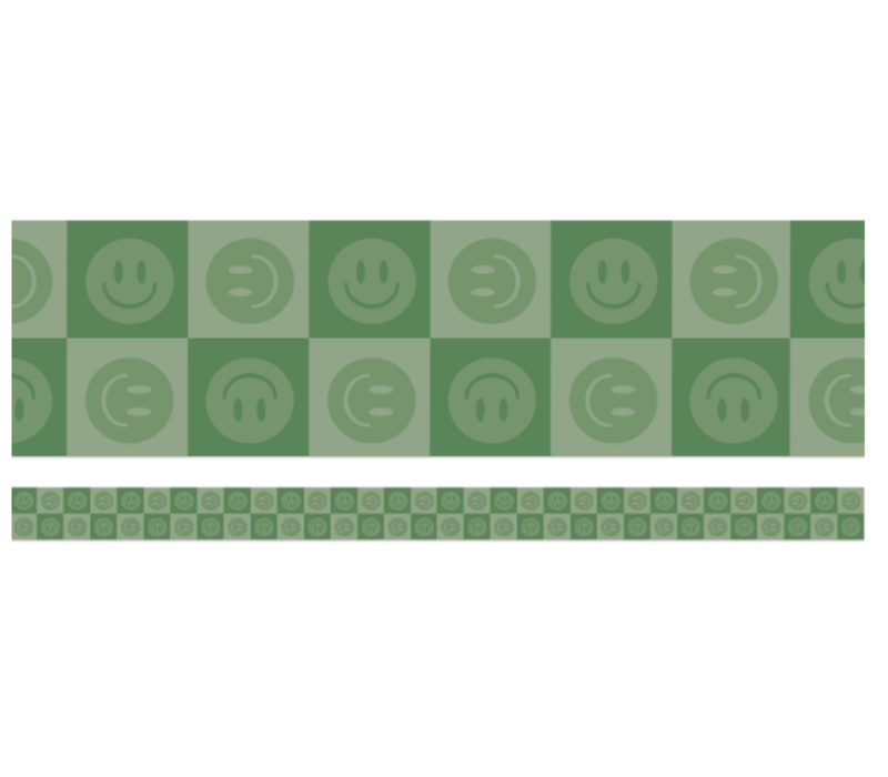 S'Cool Era Green Smiles Deco Trim (D)*