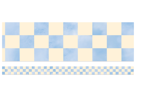 EUREKA S'Cool Era Checkered Sky Deco Trim (D)*