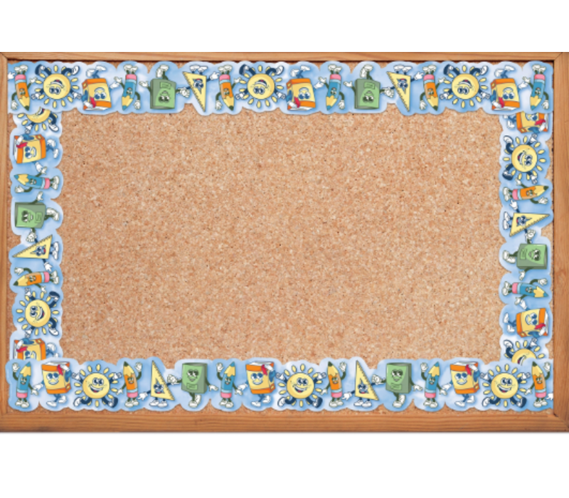 S'Cool Era Characters Extra Wide Deco Trim (D)*