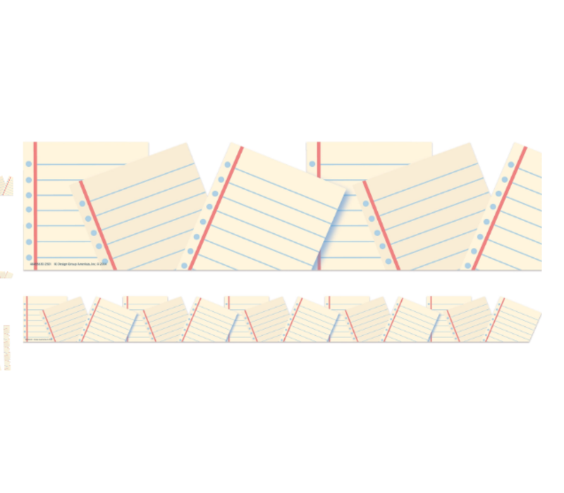 S'Cool Era Notebook Paper Extra Wide Deco Trim*