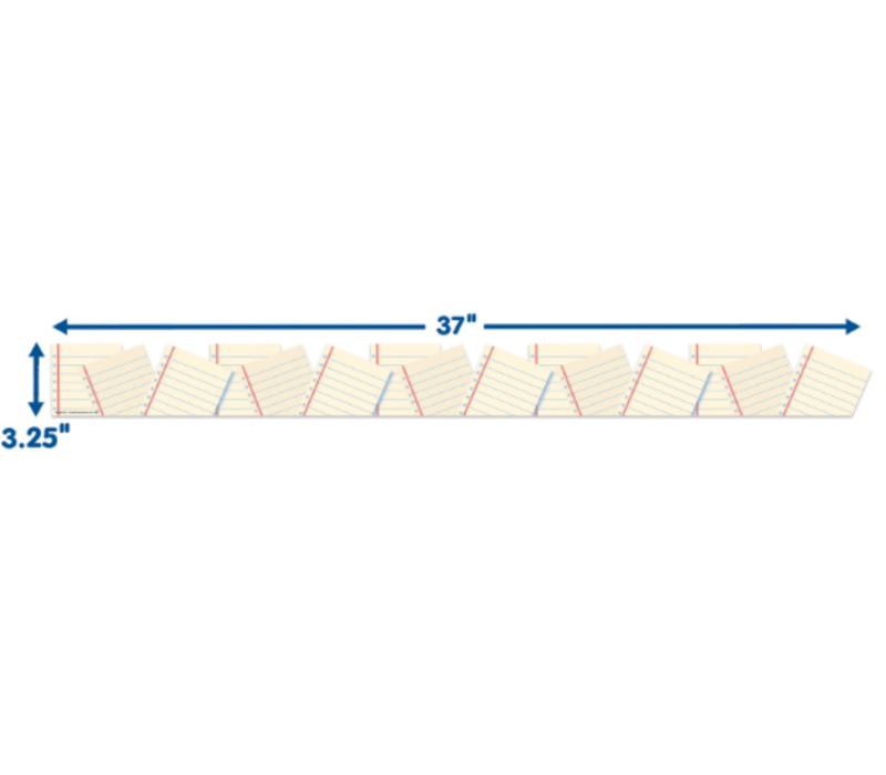 S'Cool Era Notebook Paper Extra Wide Deco Trim*