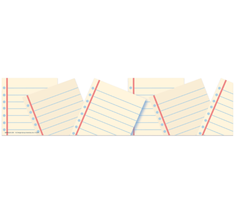 S'Cool Era Notebook Paper Extra Wide Deco Trim*