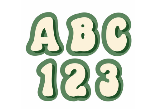 EUREKA S'Cool Era Deco Letters (D)*