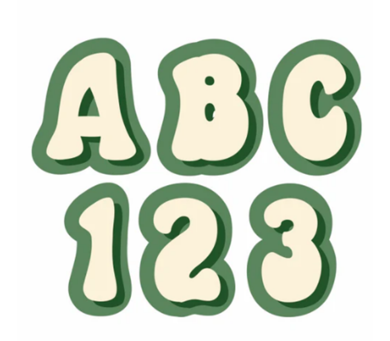 S'Cool Era Deco Letters (D)*