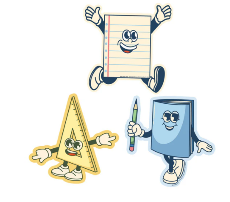 S'Cool Era Paper Cut-Outs/Accents (D)