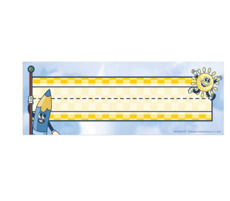 S'Cool Era Tented Nameplates (D)*