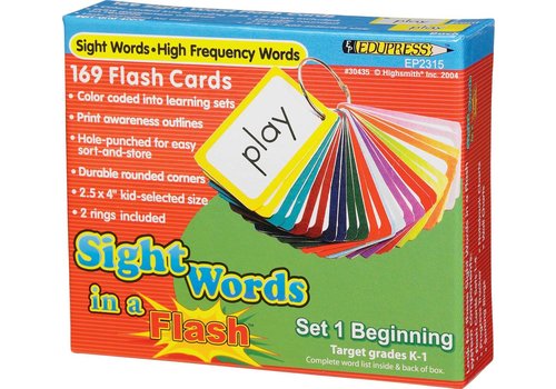 Teacher Created Resources Sight Words in a Flash Cards, Set 1*