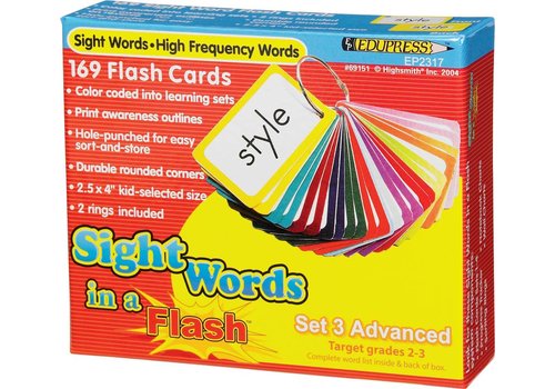 Teacher Created Resources Sight Words In  a Flash - Set 3