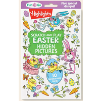 Scratch-and-Play Easter Hidden Pictures*