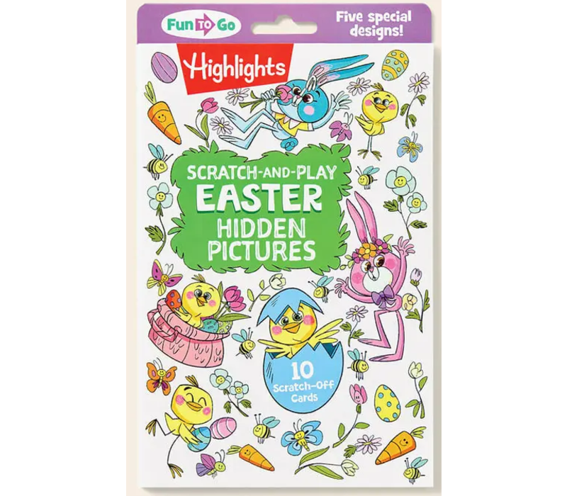 Scratch-and-Play Easter Hidden Pictures*