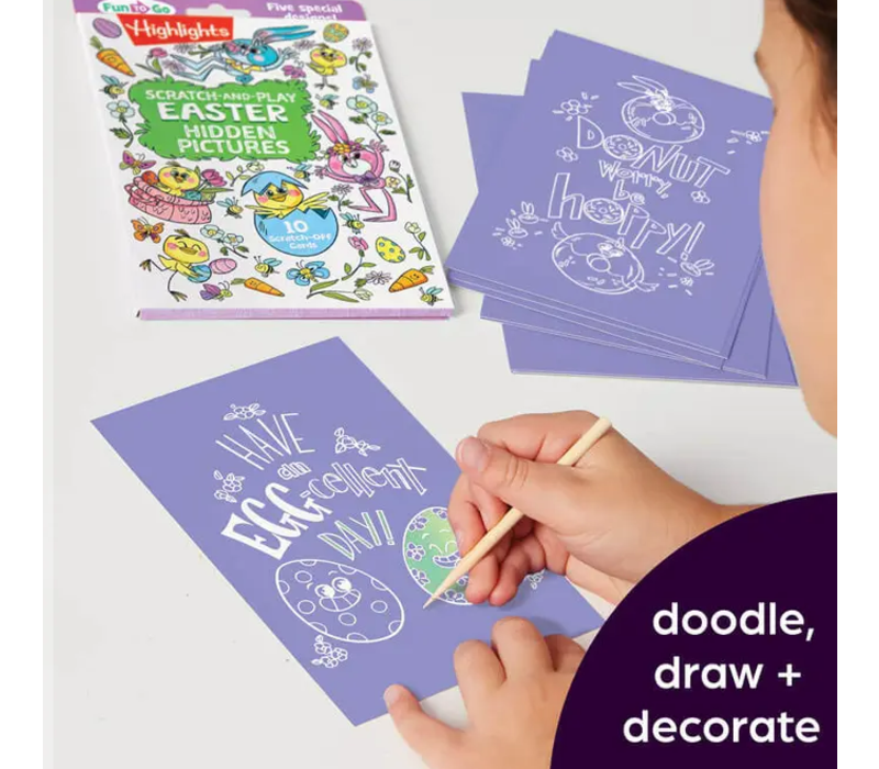 Scratch-and-Play Easter Hidden Pictures (D)
