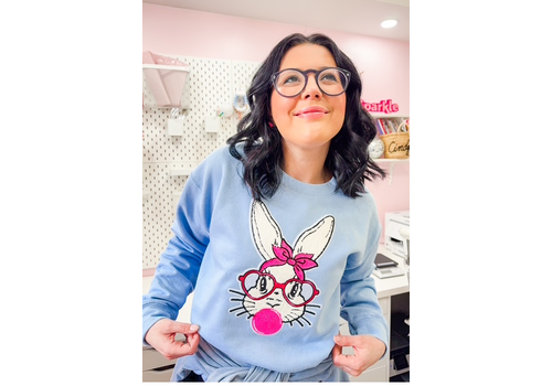 Lessons In Positivity Bubble Gum Bunny - XL*