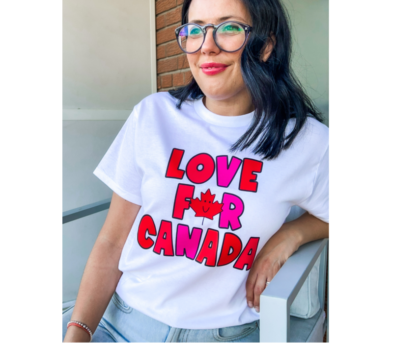 Copy of Love For Canada Tee - large*