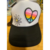 Lessons In Positivity Peace and Love Patch Hat*