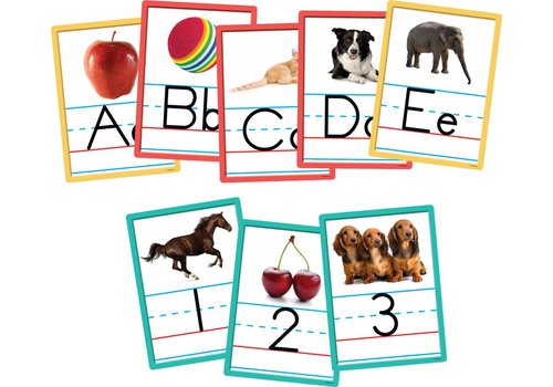 Alphabet & Numbers Instructional Accents