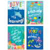 Creative Teaching Press Sea Friends Inspire U 4-Pack* Creative Teaching Press Sea Friends Inspire U 4-Pack*