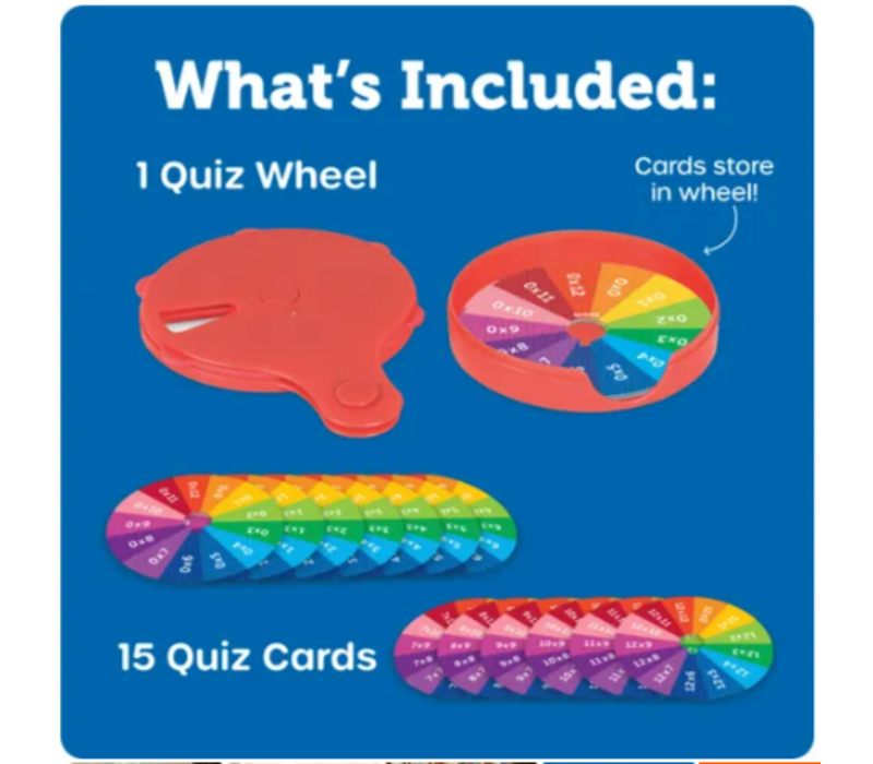 Skill Builders! Multiplication Quiz Wheel