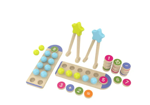 Educational Insights Count & Match Wooden Set*
