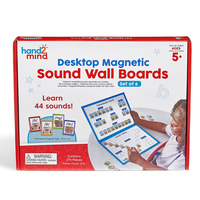 Desktop Magnetic Sound Wall Boards, Set of 6*