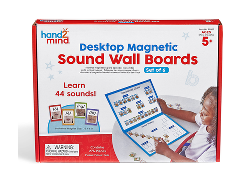 Hand2Mind Desktop Magnetic Sound Wall Boards, Set of 6*