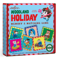 Woodland Holiday Little Square Memory Game*
