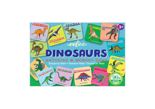 Eeboo Dinosaurs Little Memory & Matching Game*