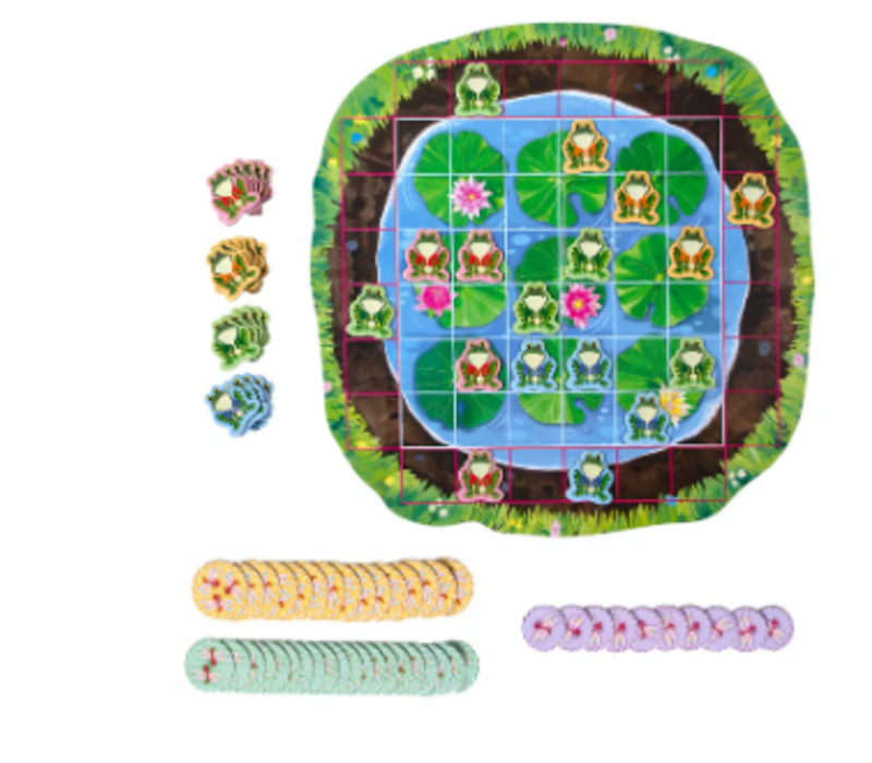 Frog Hopkins Shaped Game*